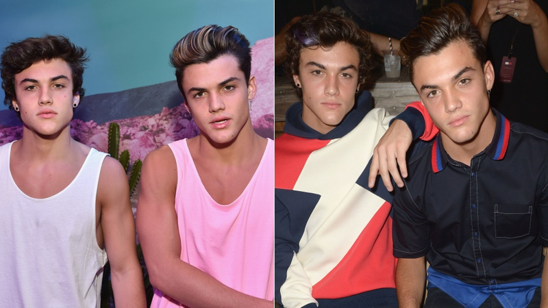 Images via Getty. IMPORTANT NOTE: THEY WERE BORN IN 1999.